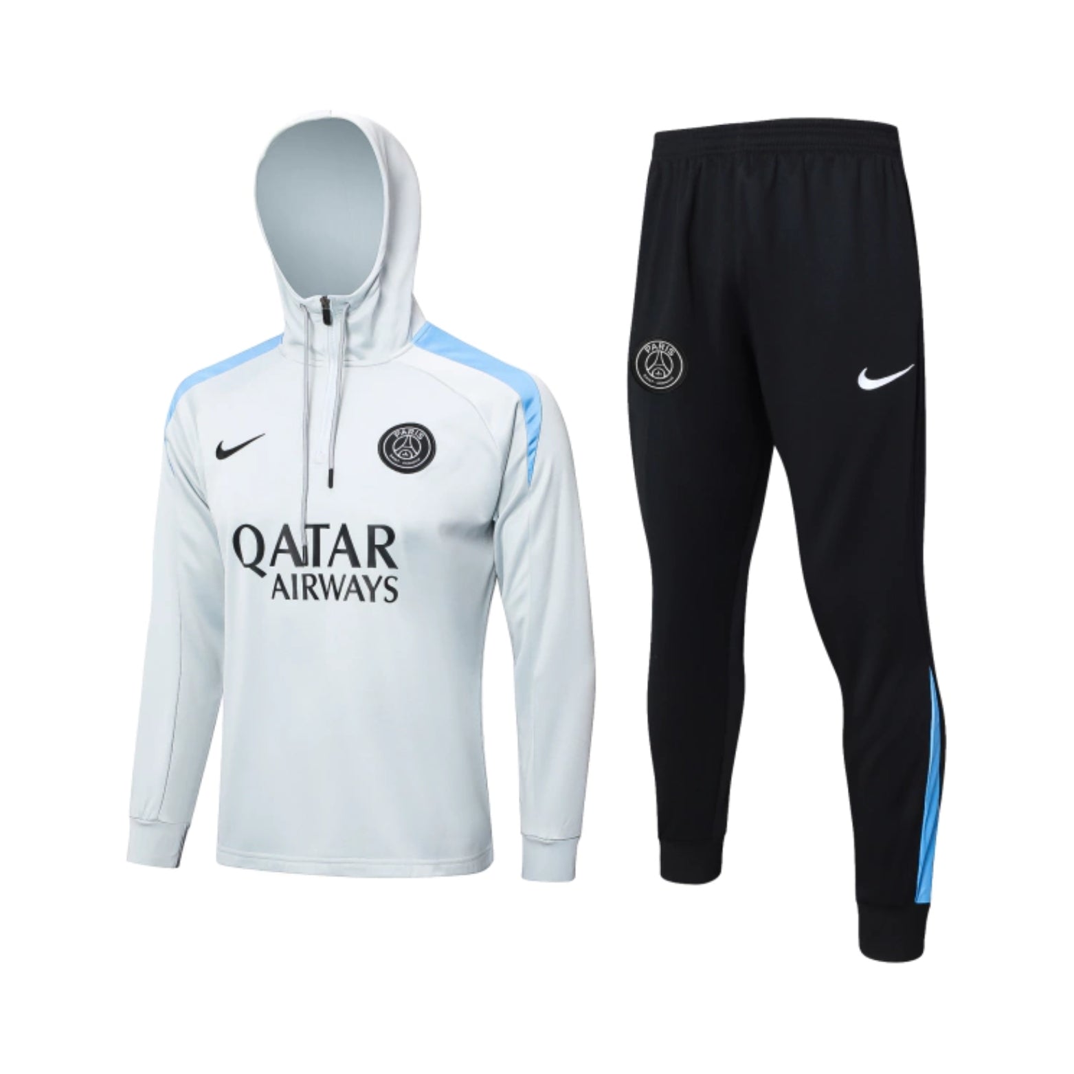 PSG 24/25 - Tracksuit - 1/2 Zip w/ Hoodie