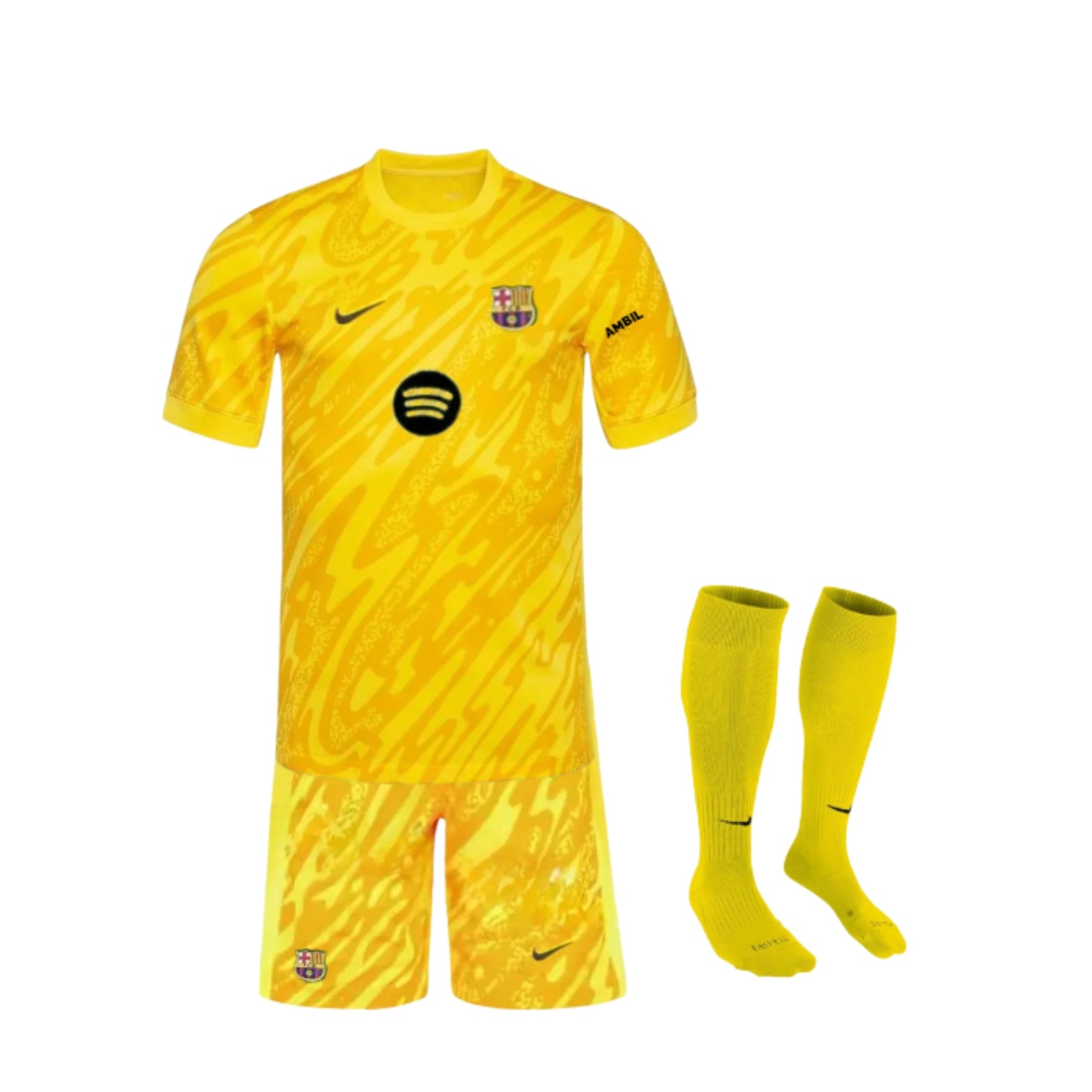 Kids Kit  - Barcelona Goalkeeper 24/25