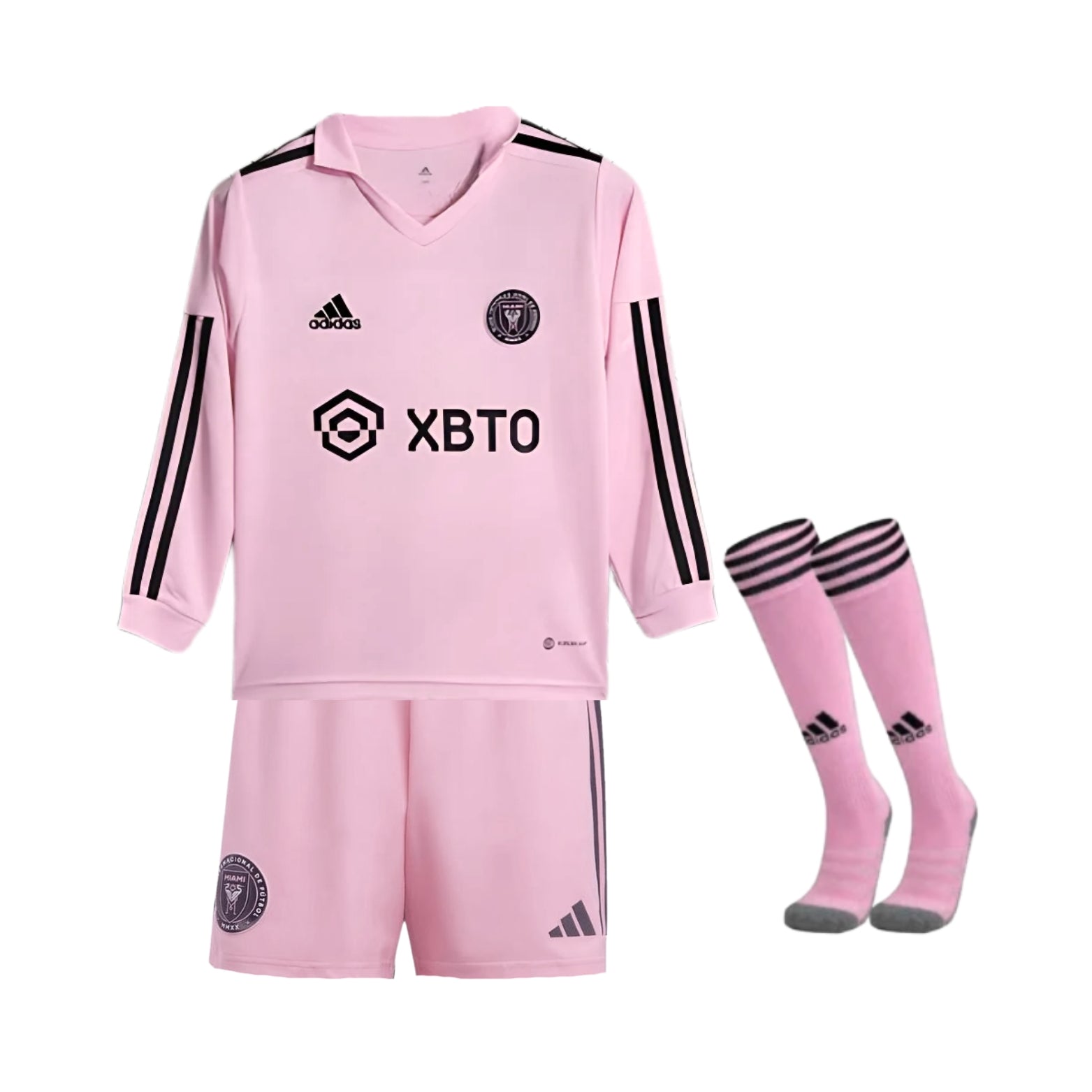 Kids Kit - Inter Miami Home 23/24 - Long Sleeve