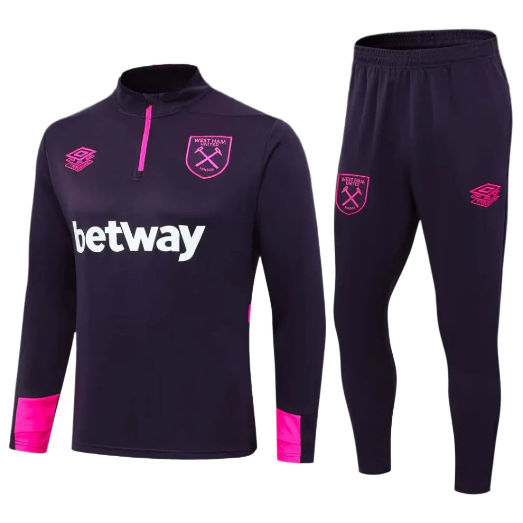 West Ham United 24/25 - Tracksuit - 1/2 Zip