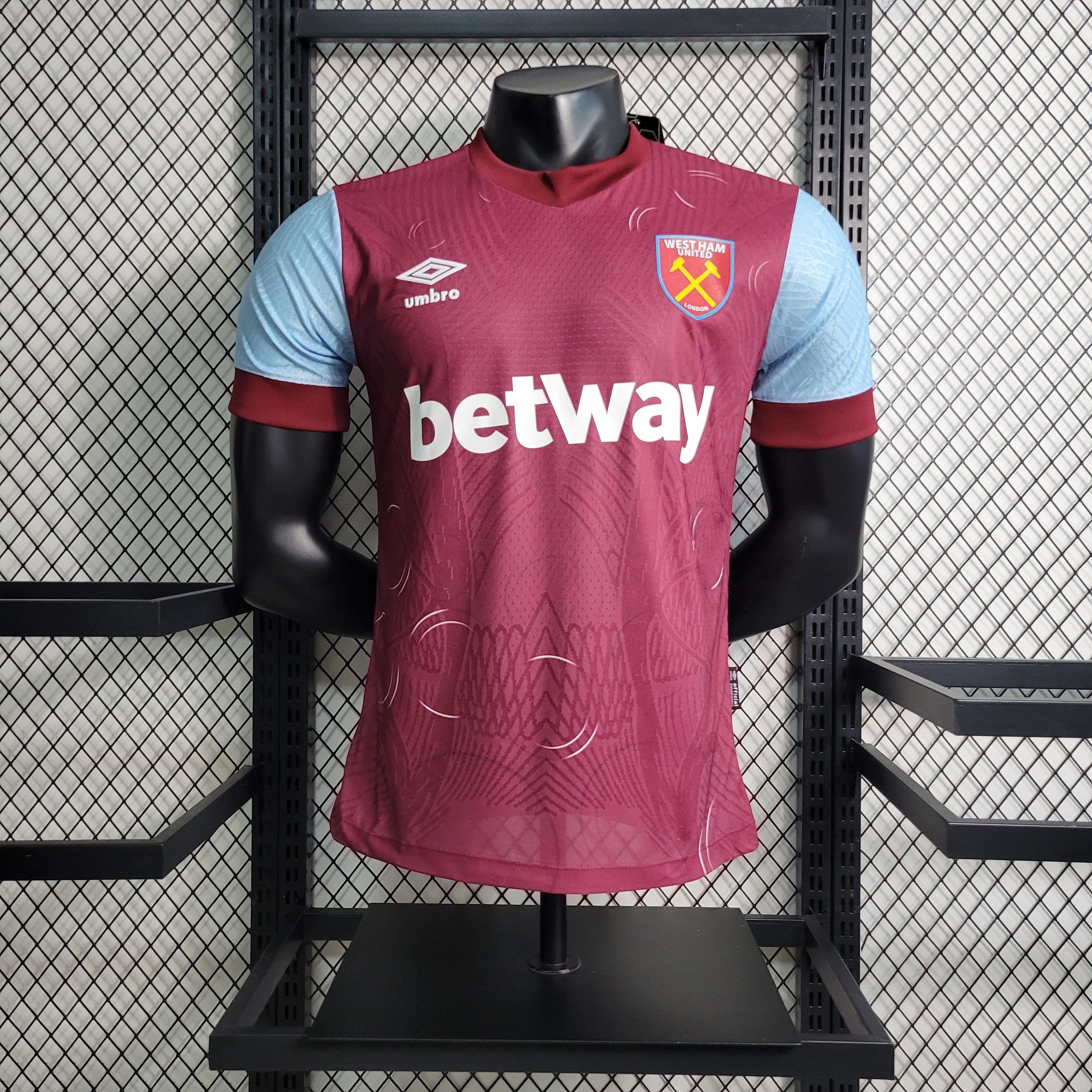Whest Ham Home 23/24 - Versão Jogador - Game Day